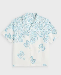 Mode of One Men's Tropical Kaleidoscope Relaxed-Fit Camp Shirt, Macy's Exclusive