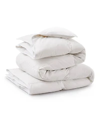 Unikome 300 Thread Count Cotton All-Season Goose Feather Comforter