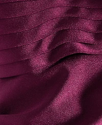 Emerald Sundae Trendy Plus Size Pleated Bodice Halter Midi Dress