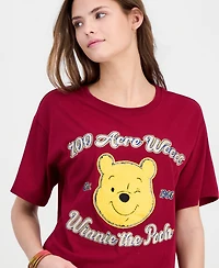 Winnie the Pooh Juniors' Embroidered Bear T-Shirt