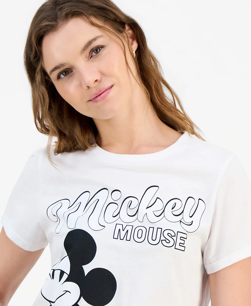 Mickey Mouse Juniors' & Friends Graphic-Print Tee