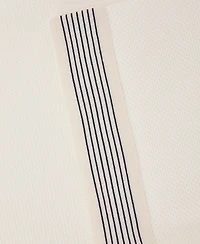 Reiss Men's Textured Tape-Cuff Modern-Fit T-Shirt