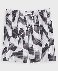 Mode of One Men's Groove Palm Drawstring 6.5" Shorts, Macy's Exclusive
