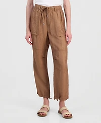 Nautica Women's Relaxed Straight-Leg Drawstring Pants