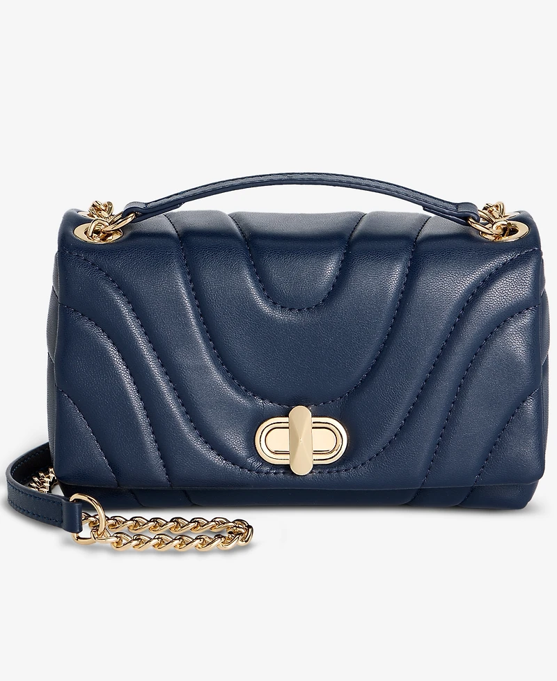 I.n.c. International Concepts Mini Ajae Wave Quilt Crossbody Handbag, Macy's Exclusive