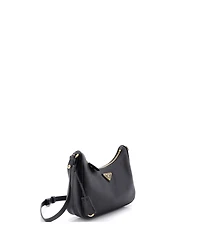 Pre-Owned Prada Mini Re-Edition Hobo Saffiano Leather