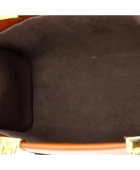 Pre-Owned Fendi Mini Sunshine Shopper Tote Leather