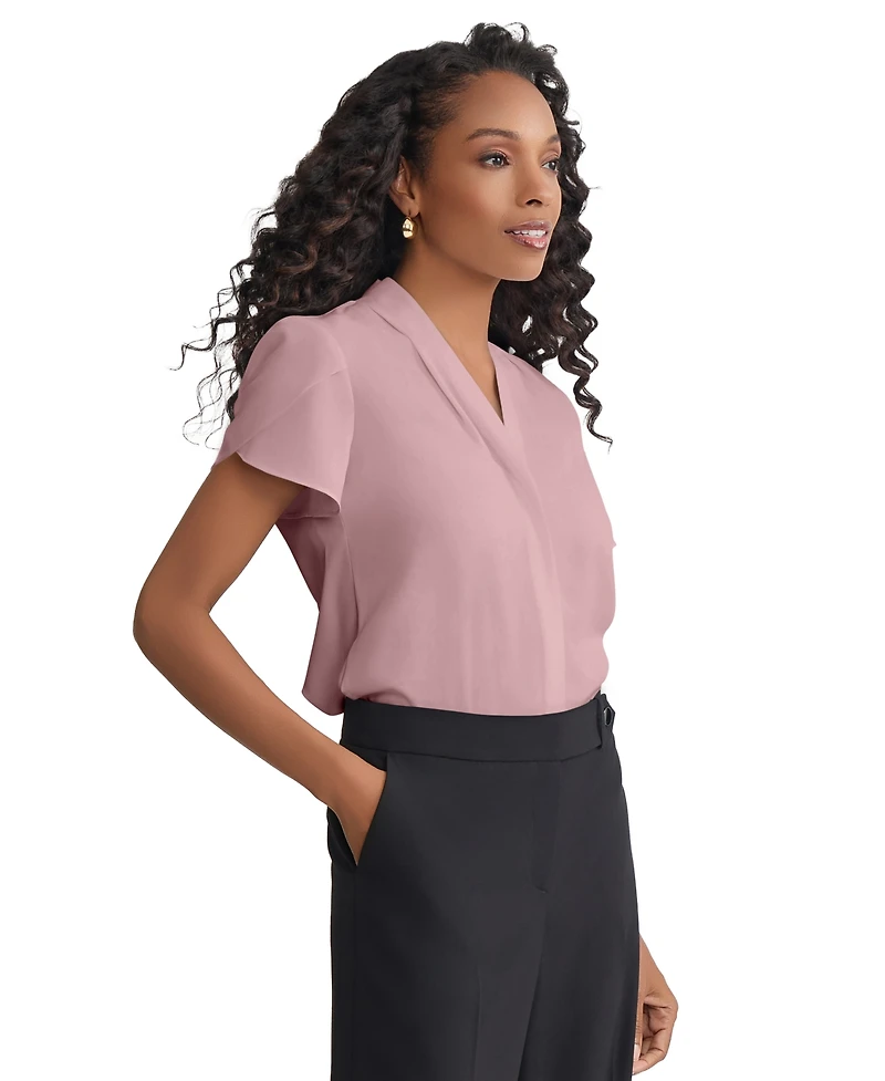 Jones New York Women's V-Neck Top