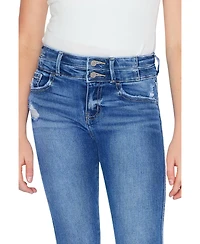 KanCan Big Girls Bunnie High Rise Ankle Skinny Jeans