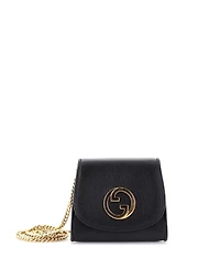 Pre-Owned Gucci Medium Blondie Nm Wallet on Chain Leather