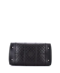 Pre-Owned Gucci Medium Signature Convertible Duffle Bag Guccissima Leather