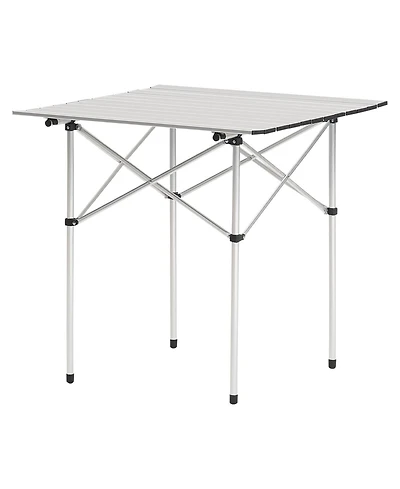 Gouun Portable Roll Up Camping Table Lightweight Folding Outdoor Side Table