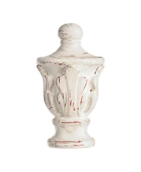 360 Lighting Shabby Chic Floor Lamp 60" Tall Peacock Print Drum Shade for Living Room Reading Bedroom Office
