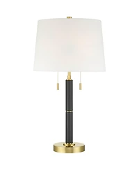 360 Lighting Rawdon 27" High 2-Light Pull-Chain Table Lamp