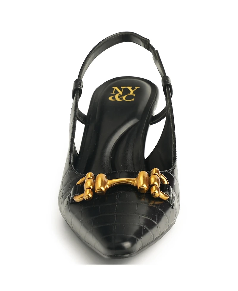 New York & Company Women's Ilona Slingback Heels