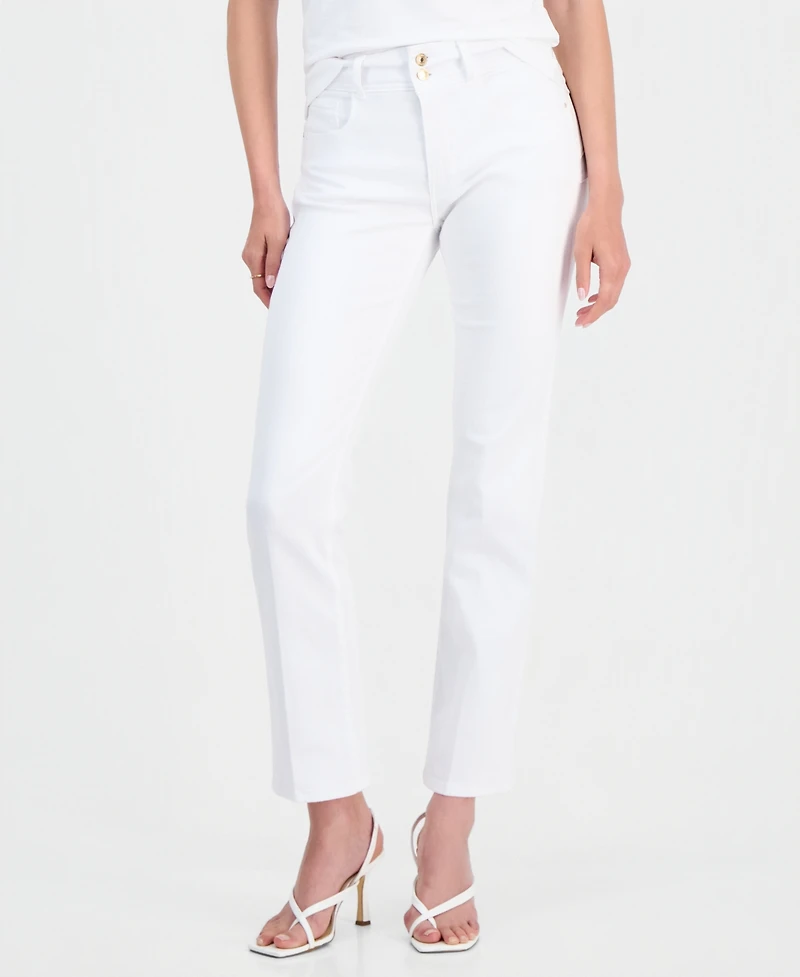 Guess Women's Shape Up Straight-Leg Jeans