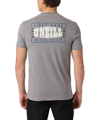 O'Neill Men's Western Screen Print Detail Crewneck T-Shirt