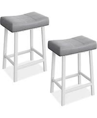 gaomon Dining Chair Counter Height Bar Stools Set of 2 24 Inch Barstools for Kitchen Dining Room