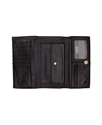 Patricia Nash Terresa Denim Patchwork Wallet