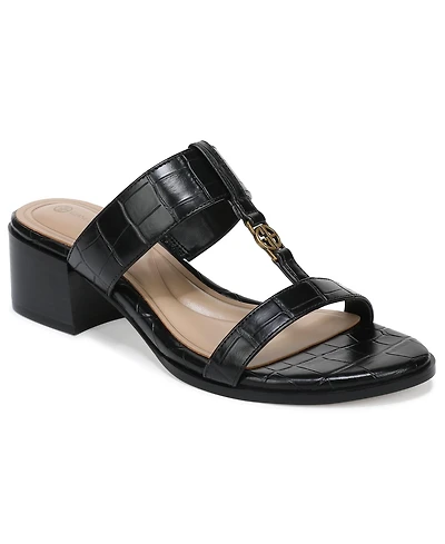Giani Bernini Women's Almond Toe Stacked Heel Sandals, Macy's Exclusive