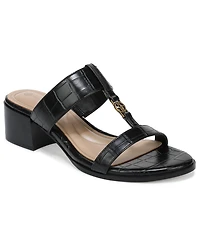 Giani Bernini Women's Almond Toe Stacked Heel Sandals, Macy's Exclusive
