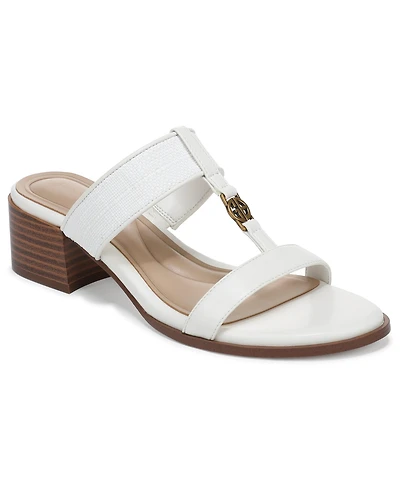 Giani Bernini Women's Almond Toe Stacked Heel Sandals, Macy's Exclusive