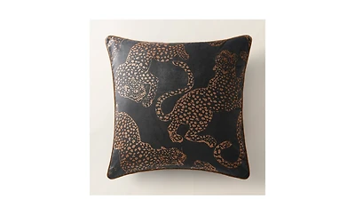 Z Gallerie Leopardi Dual Side Pillow