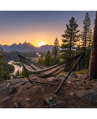 Heavy-Duty Handwoven Xxl Mayan Family Hammock with Thick Cord