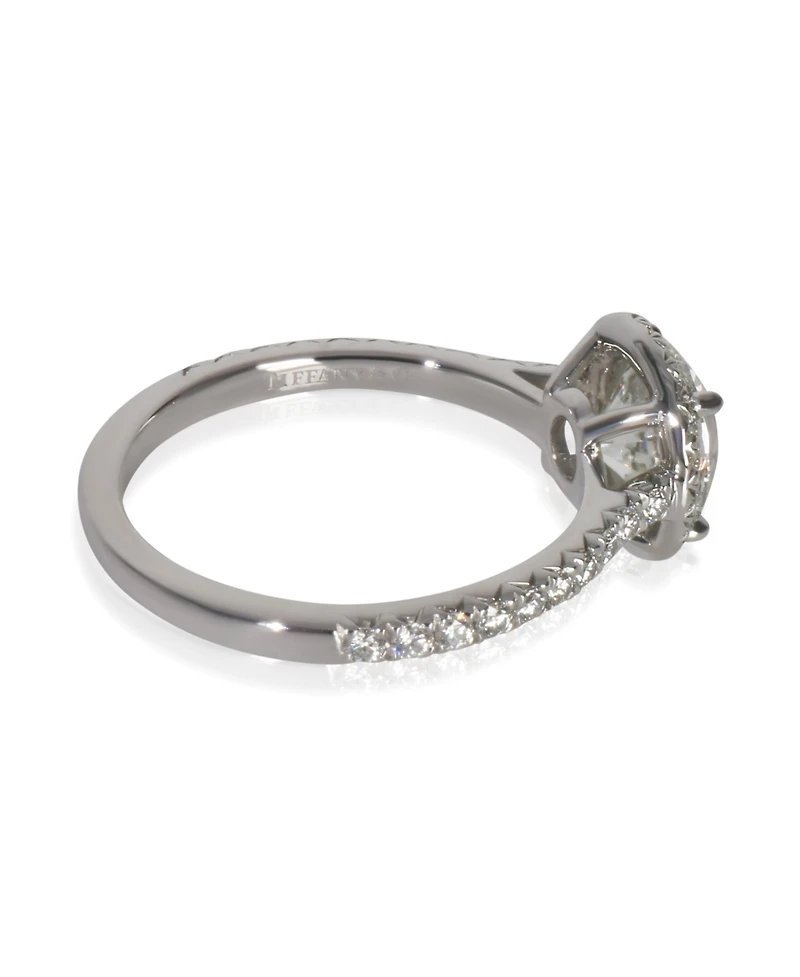 Pre-Owned Tiffany & Co 1.15 ct Round Brilliant Diamond Soleste Engagement Ring