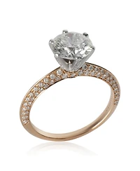 Pre-Owned Tiffany & Co 1.74 ct Round Brilliant Diamond Setting Engagement Ring