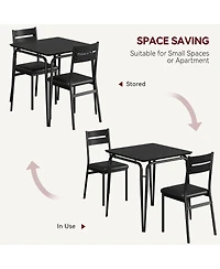 gaomon 2 Person Space Saving Square Dining Table