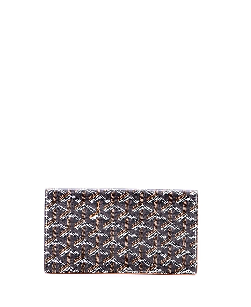 Pre-Owned Goyard Long Richelieu Wallet Coated Canvas