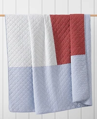 Tommy Hilfiger Nautical Anchor Flag 2-Pc. Quilt Set, Twin