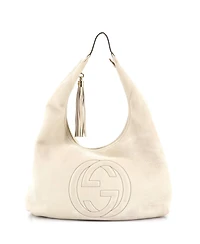 Pre-Owned Gucci Large Soho Hobo Leather