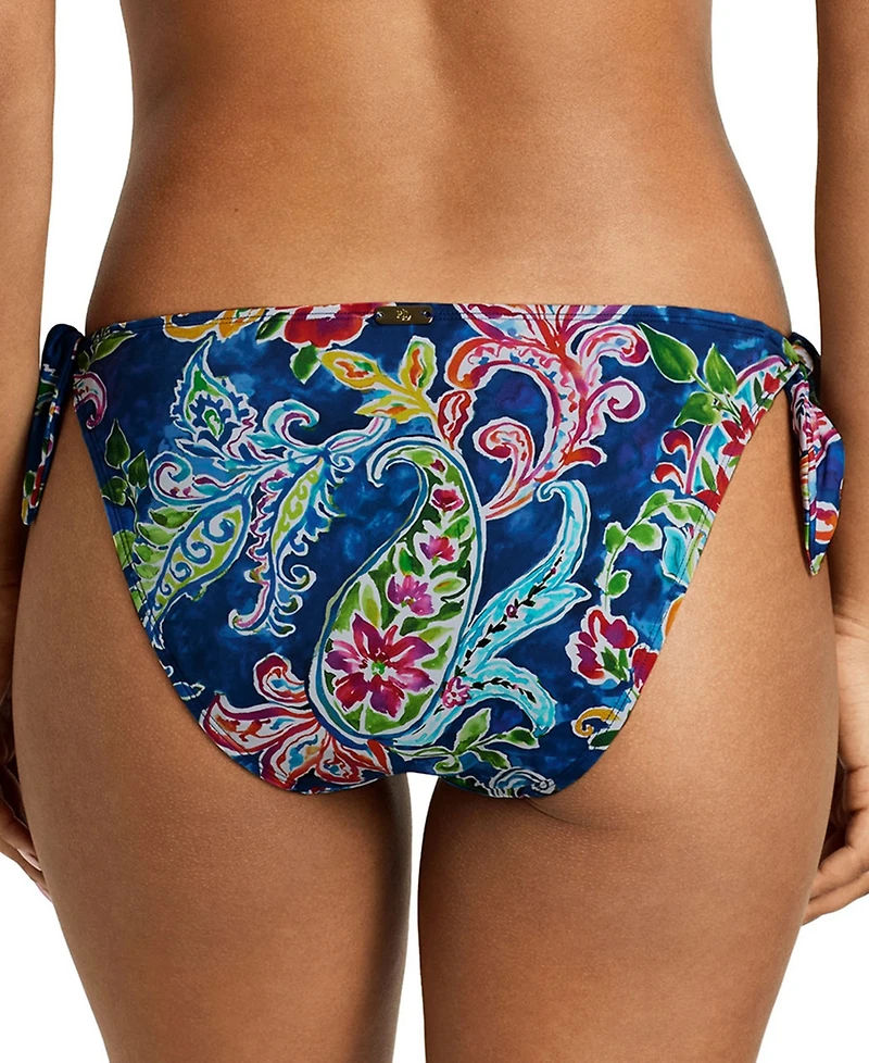 Lauren Ralph Women's Side Tie Scoop Hipster Bottoms