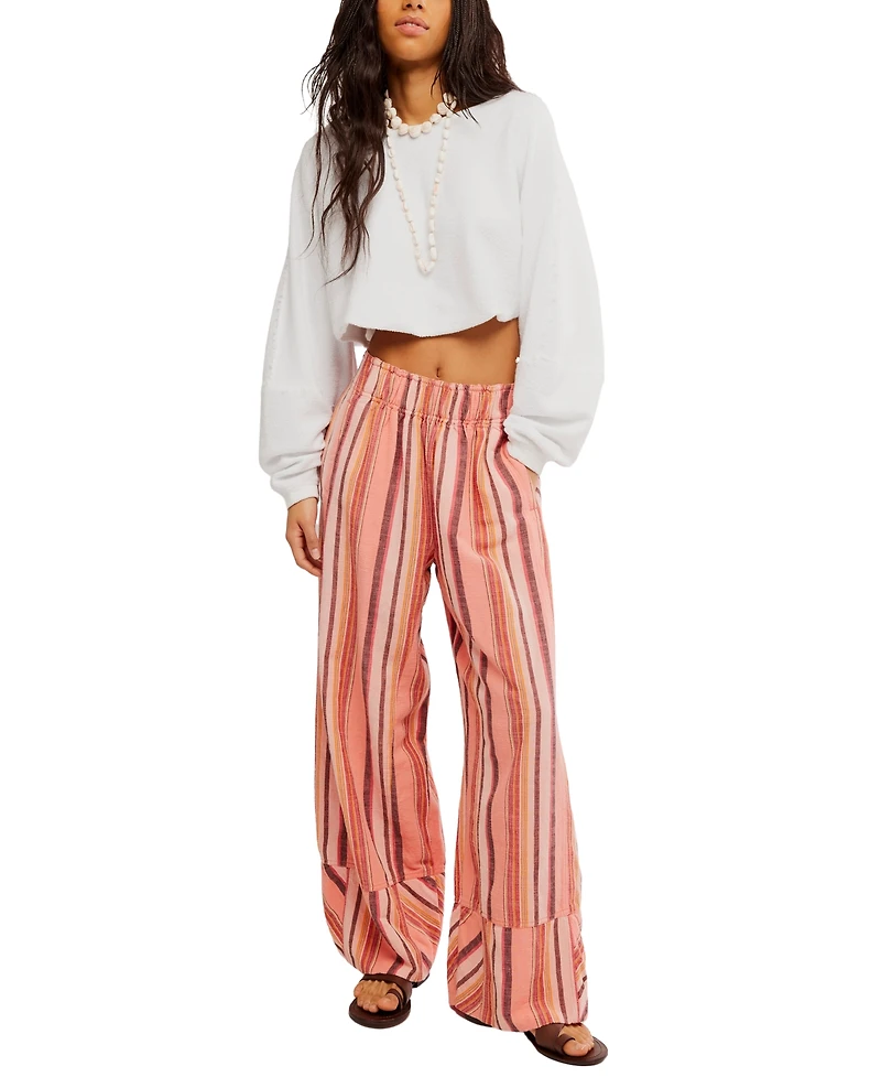 Free People Women's To The East Long-Sleeve Sweater
