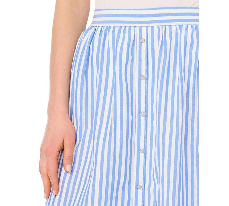Vince Camuto Women's Pull-On Placket Maxi Skirt