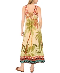 Vince Camuto Women's Square Neck Sleeveless Maxi Dress