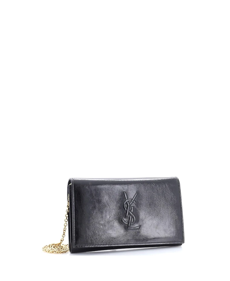 Pre-Owned Saint Laurent Small Belle de Jour Chain Wallet Leather