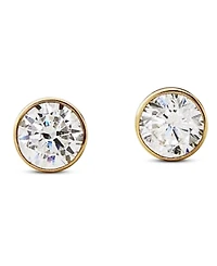 Ana Luisa Gold-Plated Invisible Small Stud Earrings