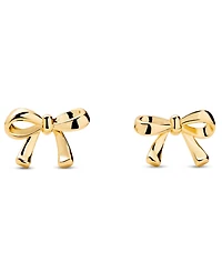 Ana Luisa Tracy Gold-Plated Bow Earrings
