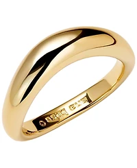 Ana Luisa Stevie Gold-Plated Band Ring