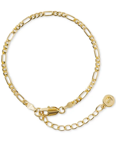 Ana Luisa Elijah Gold-Plated Figaro Chain Bracelet