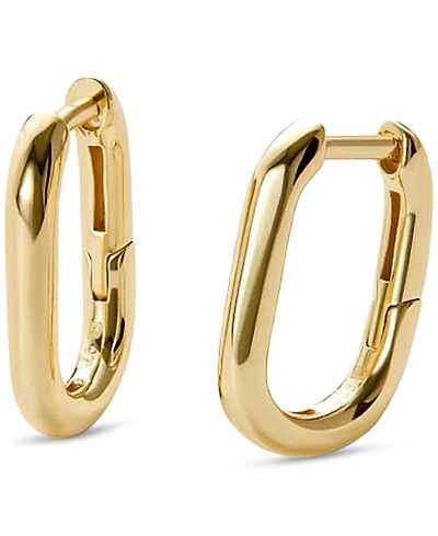 Ana Luisa Rox Mini Gold-Plated Hoop Earrings