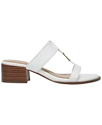 Giani Bernini Women's Almond Toe Stacked Heel Sandals, Macy's Exclusive