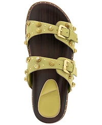 Kenneth Cole New York Women's Deardra Footbed Flat Sandals