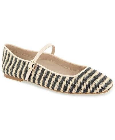 Kenneth Cole New York Women's Jasper Square Toe Ballet Flats