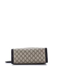 Pre-Owned Gucci Padlock Chain Tote Gg Coated Canvas with Leather
