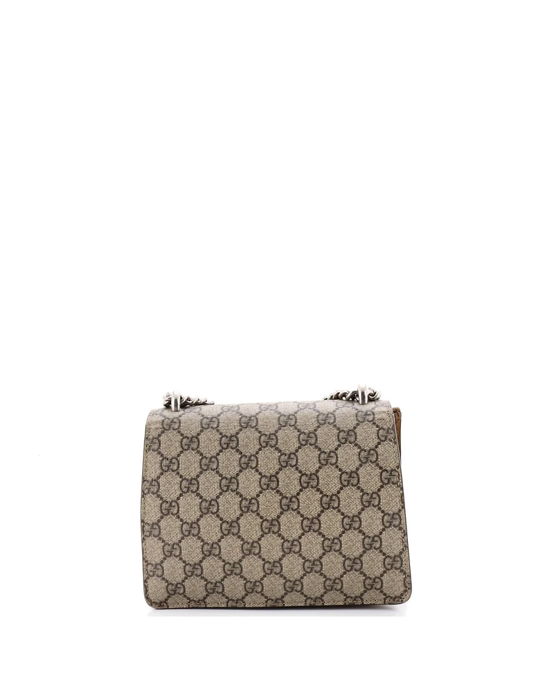 Pre-Owned Gucci Mini Dionysus Bag Gg Coated Canvas