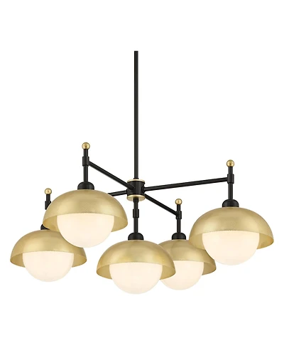 Possini Euro Design Possini Euro Siegel Wide Gold 5-Light Chandelier